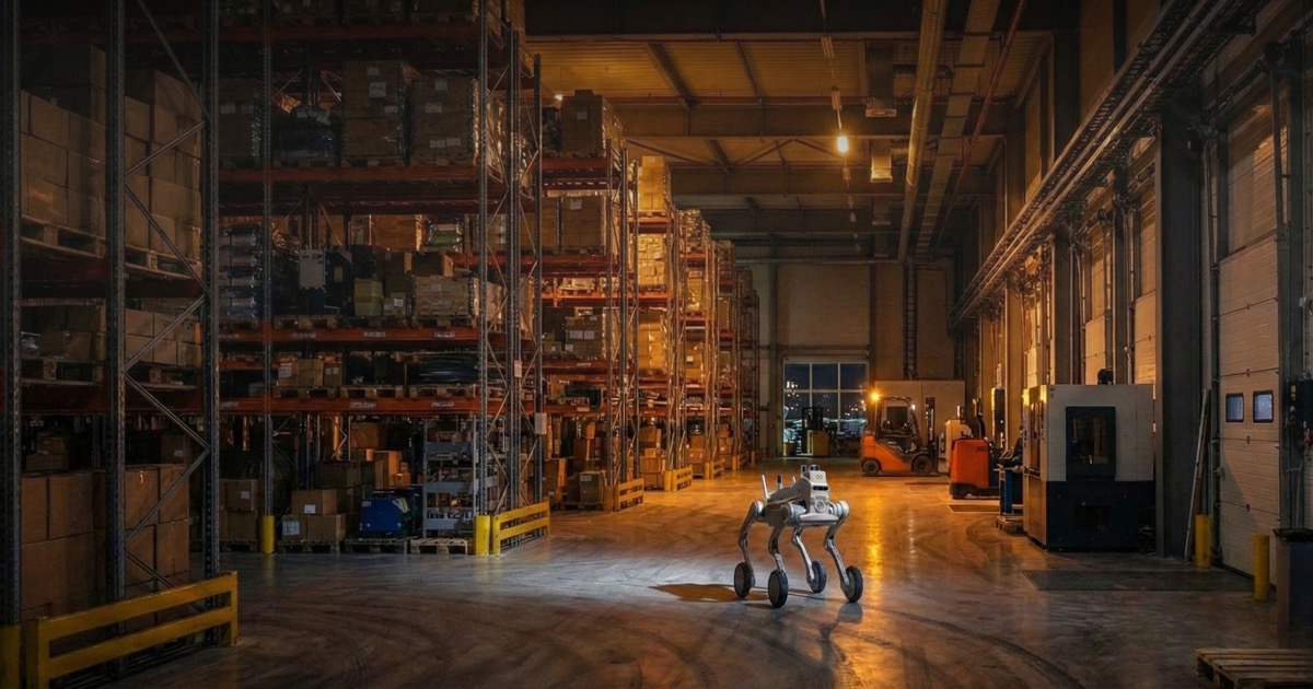 Faraday Future Aegis Pro robot cuadrúpedo