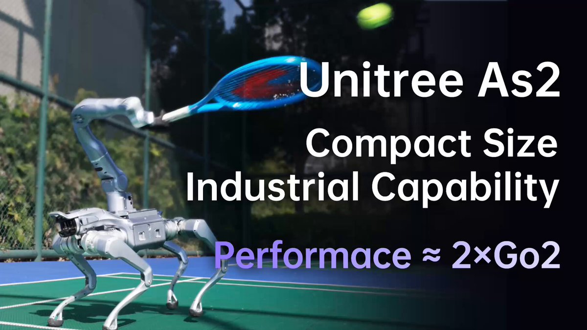 Unitree As2 robot cuadrúpedo